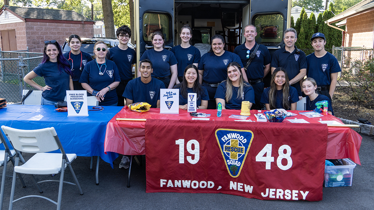 FRS group photo at National Night Out 2023