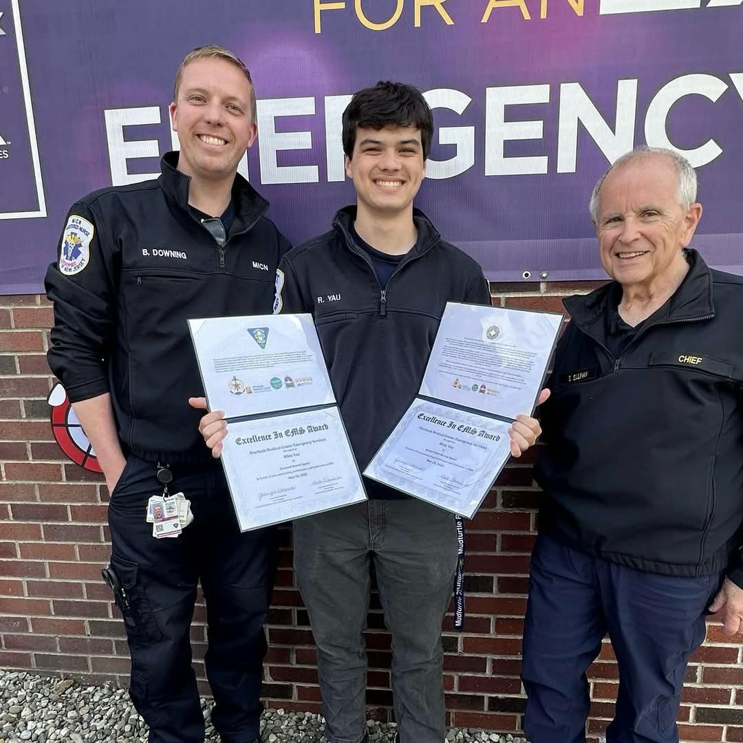 Riley Yau EMS award